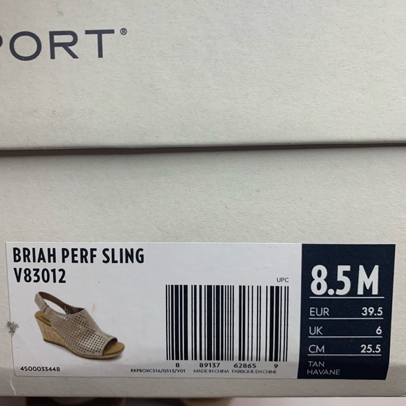 Rockport Women's Briah PERF Sling Wedge Sandal - Picture 10 of 12